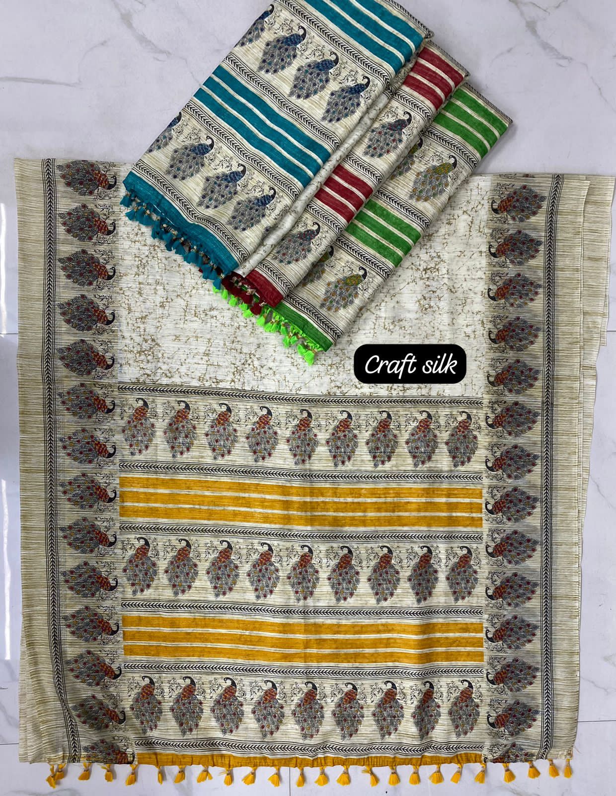 Craft Silk-0901 Amar Kiran Silk Sarees