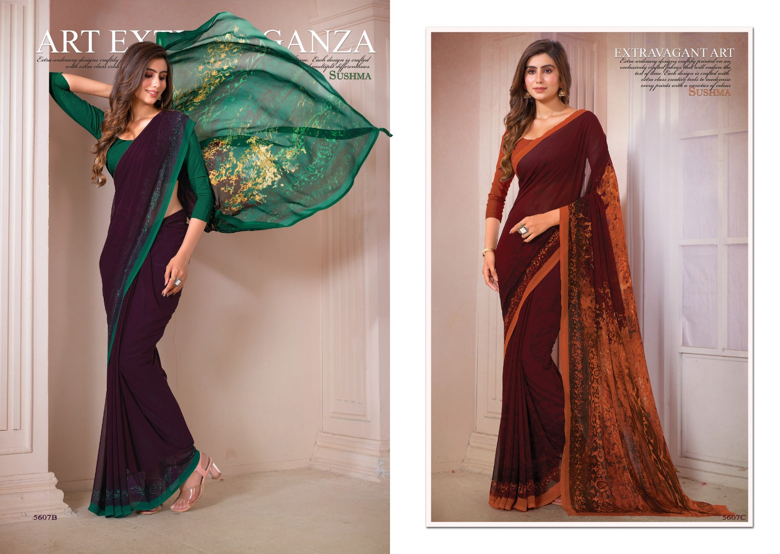 Craze-56 Sushma Georgette Sarees