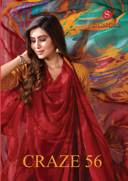 Craze-56 Sushma Georgette Sarees