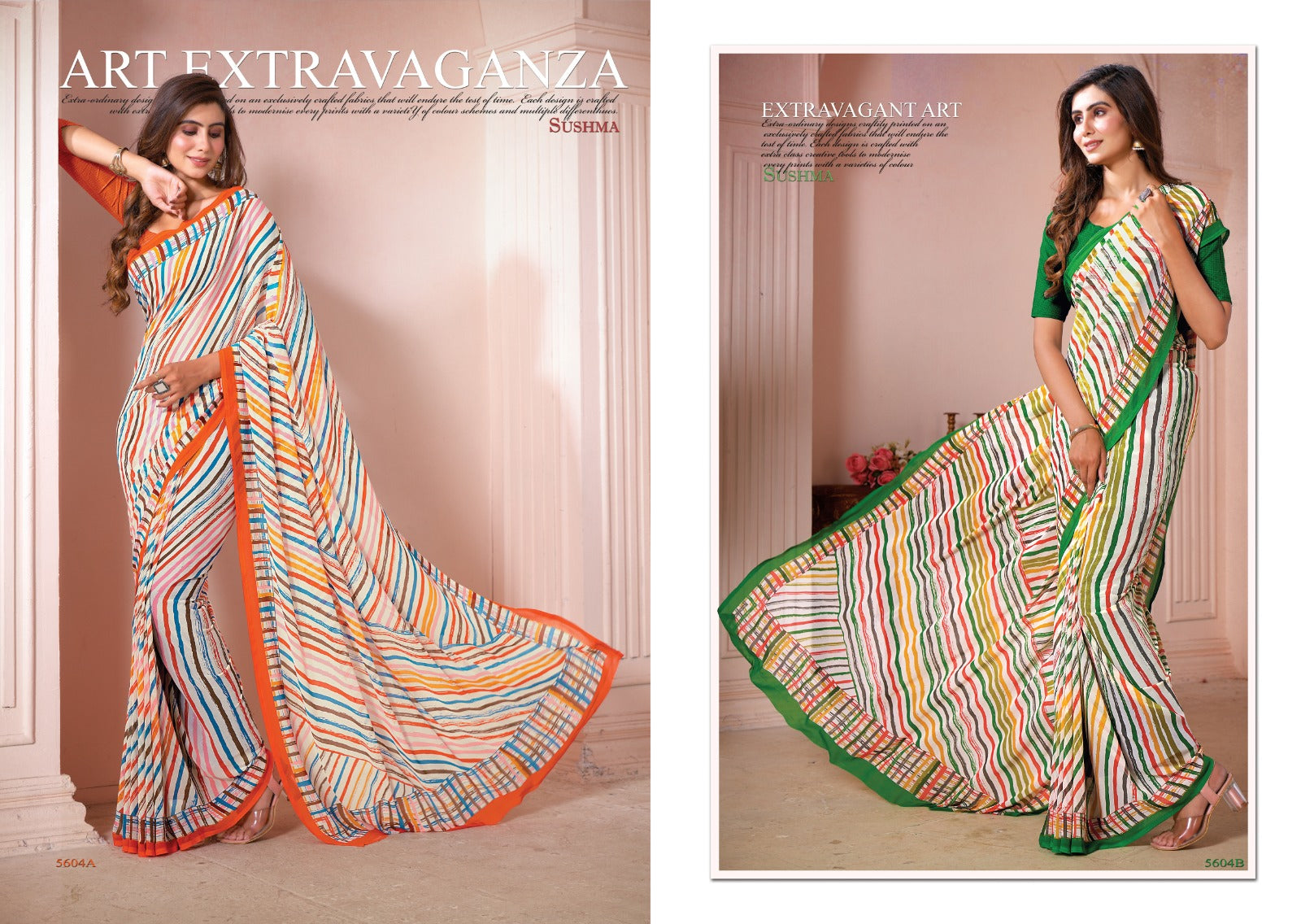 Craze-56 Sushma Georgette Sarees