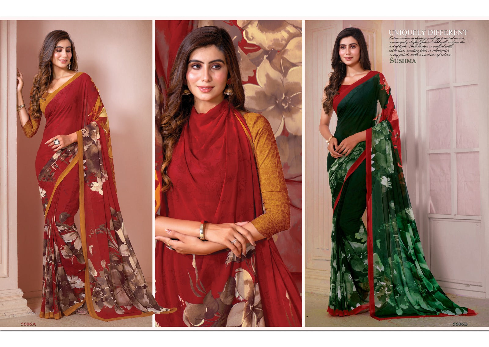 Craze-56 Sushma Georgette Sarees