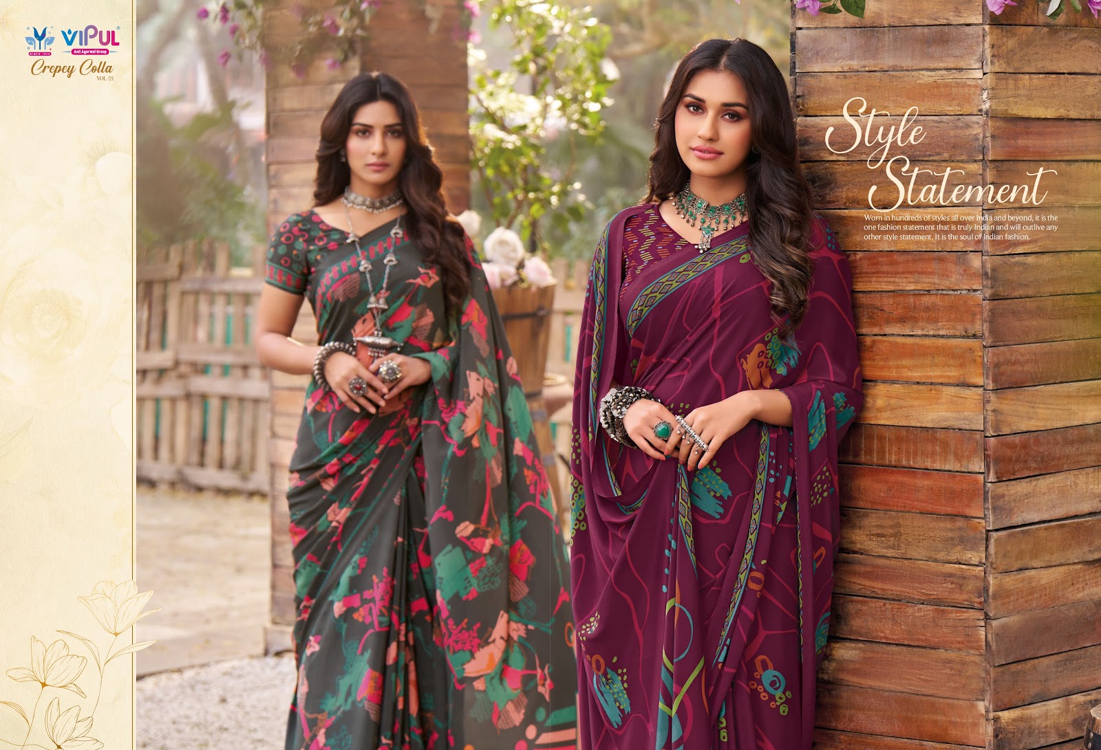 Juliet Chiffon 0509 Vipul Sarees