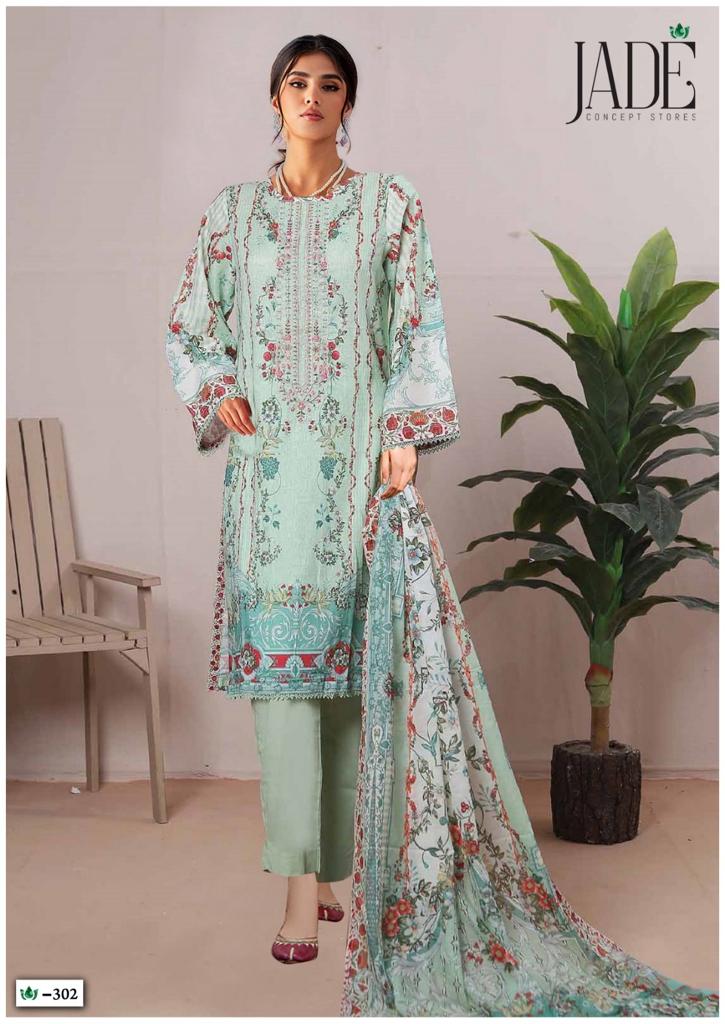 Crimson Heavy Lawn Vol 3 Jade Karachi Salwar Suits