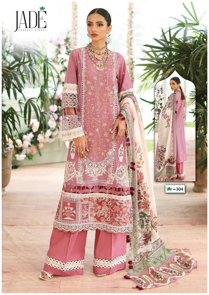 Crimson Heavy Lawn Vol 3 Jade Karachi Salwar Suits