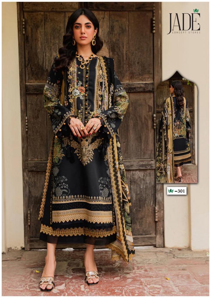Crimson Heavy Lawn Vol 3 Jade Karachi Salwar Suits