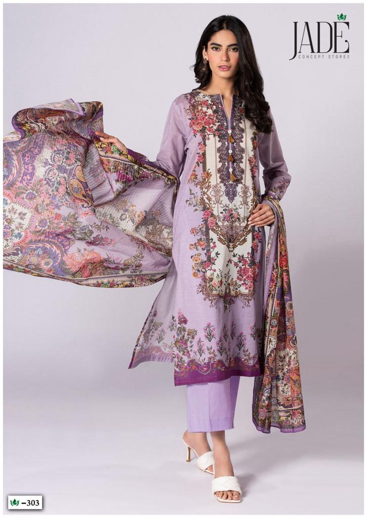 Crimson Heavy Lawn Vol 3 Jade Karachi Salwar Suits