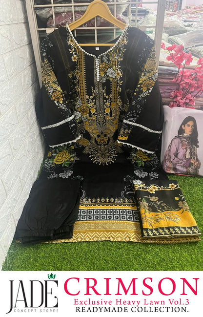 Crimson Lawn Vol 3 Jade Pakistani Readymade Suits