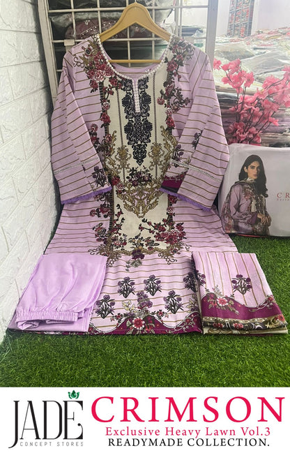 Crimson Lawn Vol 3 Jade Pakistani Readymade Suits