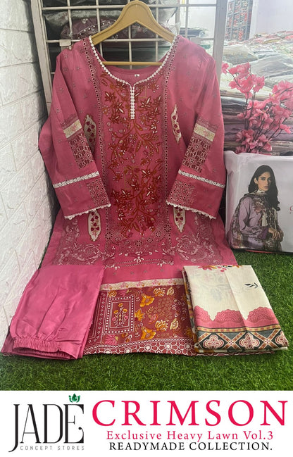 Crimson Lawn Vol 3 Jade Pakistani Readymade Suits