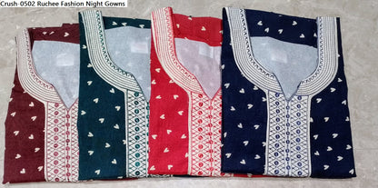 Crush-0502 Ruchee Fashion Night Gowns