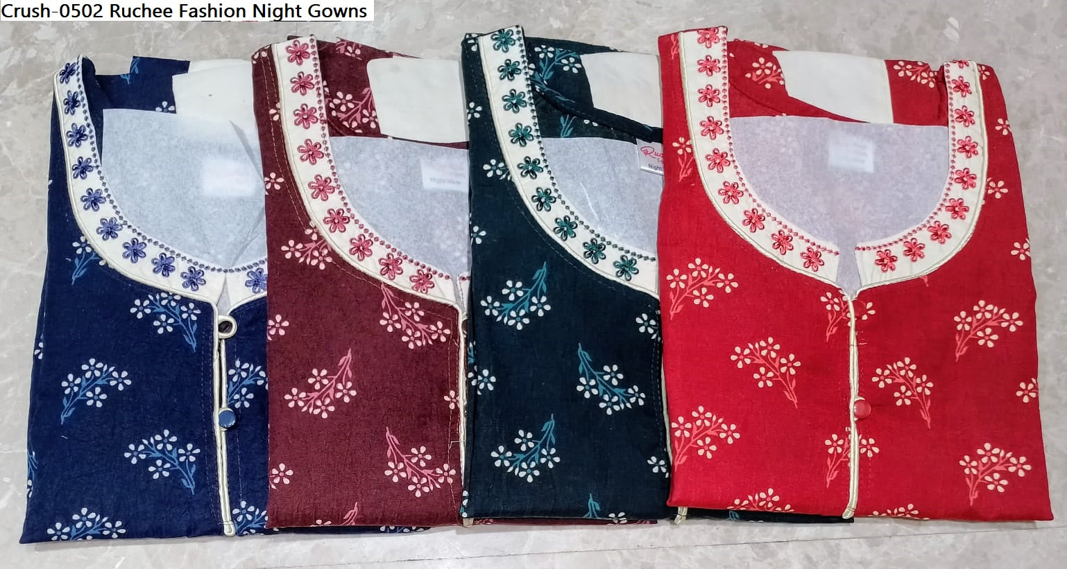 Crush-0502 Ruchee Fashion Night Gowns