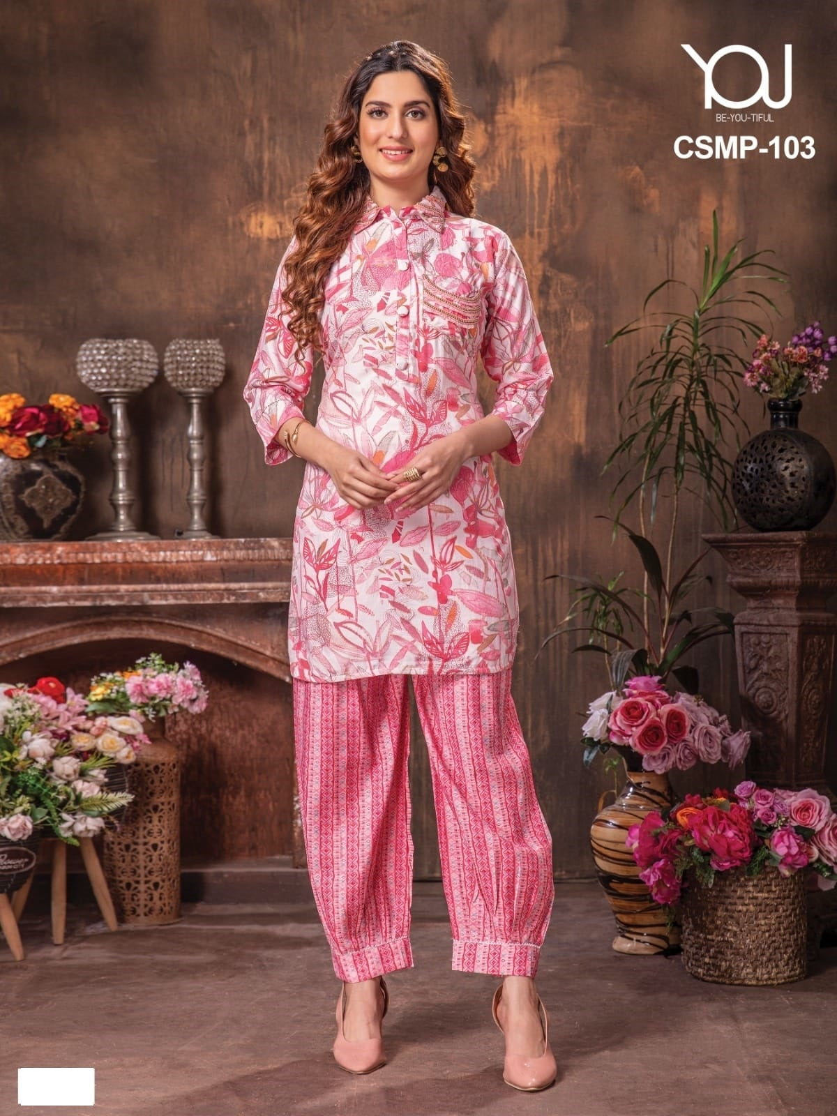 Csmp 101-106 Afghani You Kurti Bottom Set
