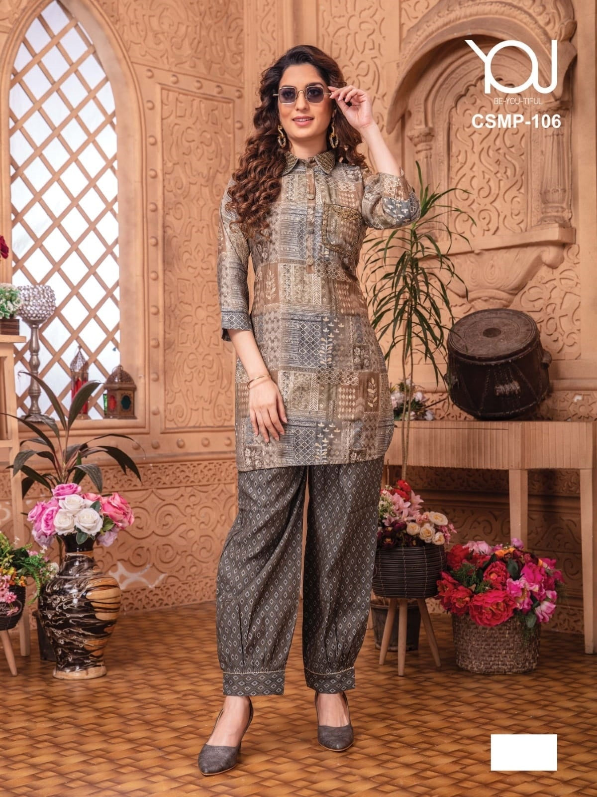 Csmp 101-106 Afghani You Kurti Bottom Set