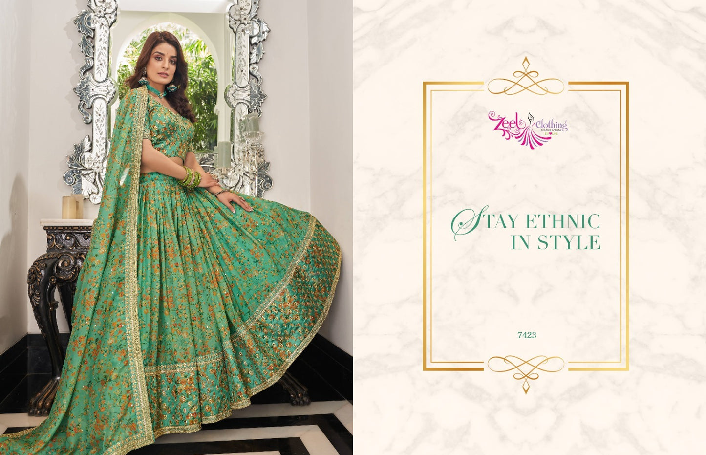 Cultural Vol 2 Zeel Silk Lehenga Choli
