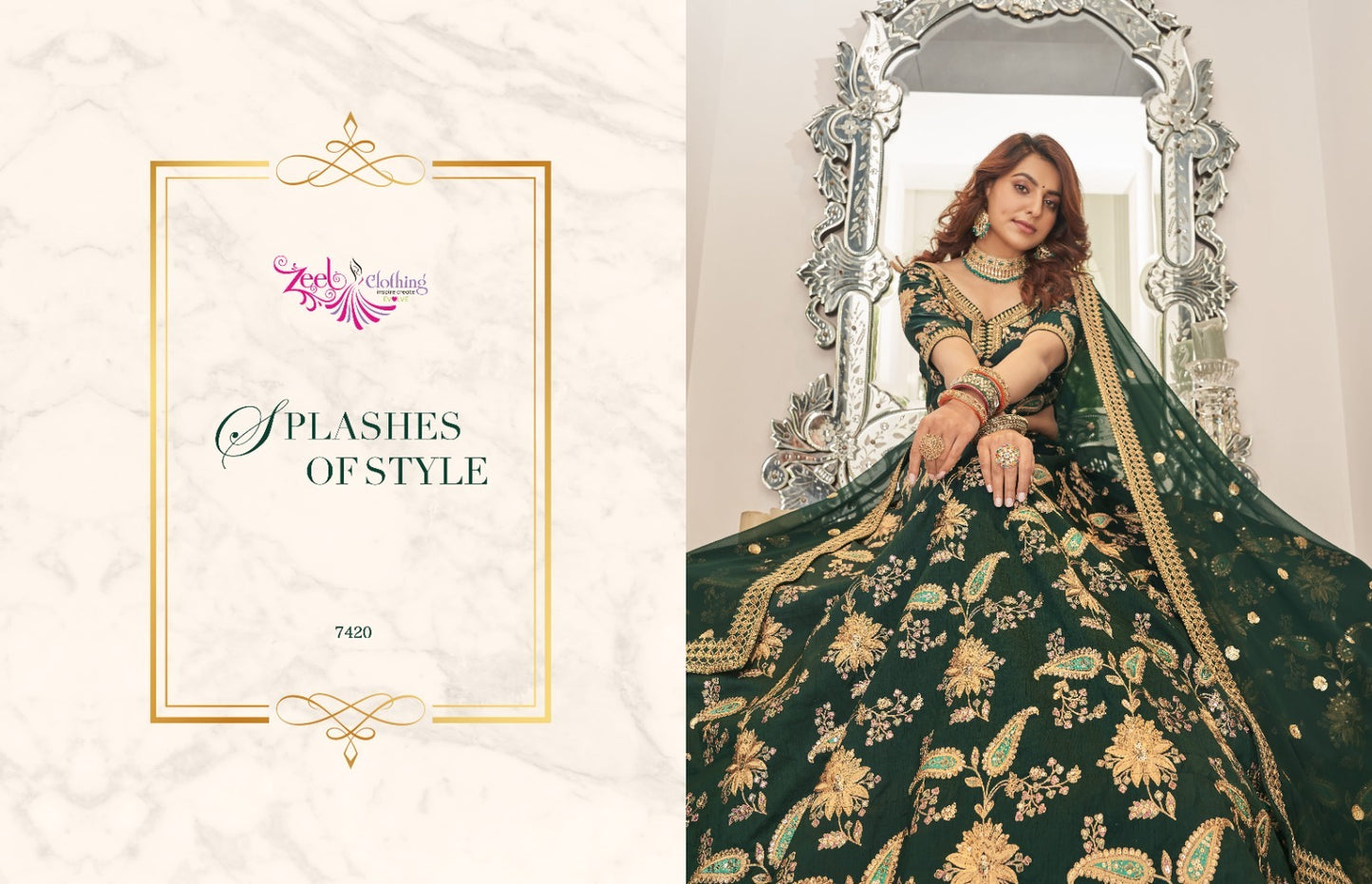 Cultural Vol 2 Zeel Silk Lehenga Choli