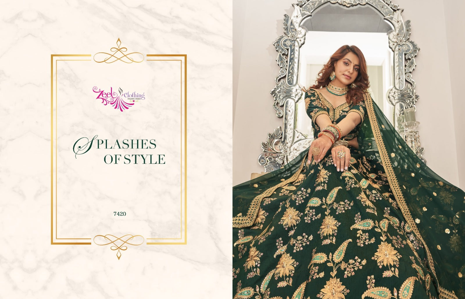 Cultural Vol 2 Zeel Silk Lehenga Choli