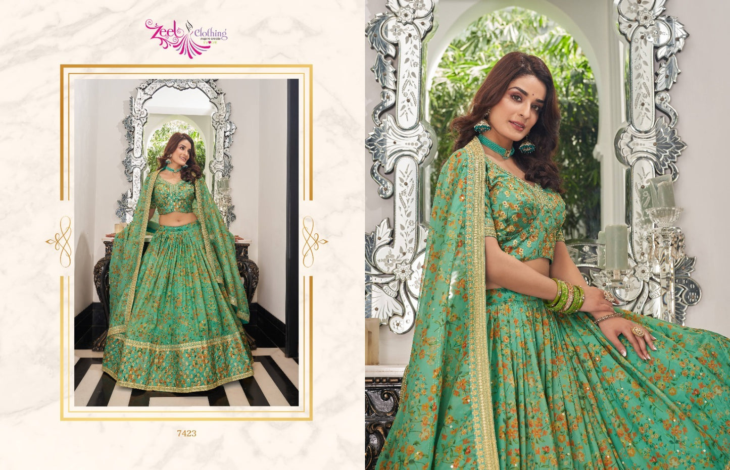 Cultural Vol 2 Zeel Silk Lehenga Choli