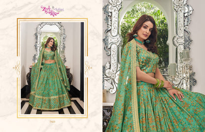 Cultural Vol 2 Zeel Silk Lehenga Choli