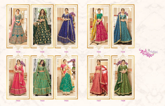 Cultural Vol 2 Zeel Silk Lehenga Choli
