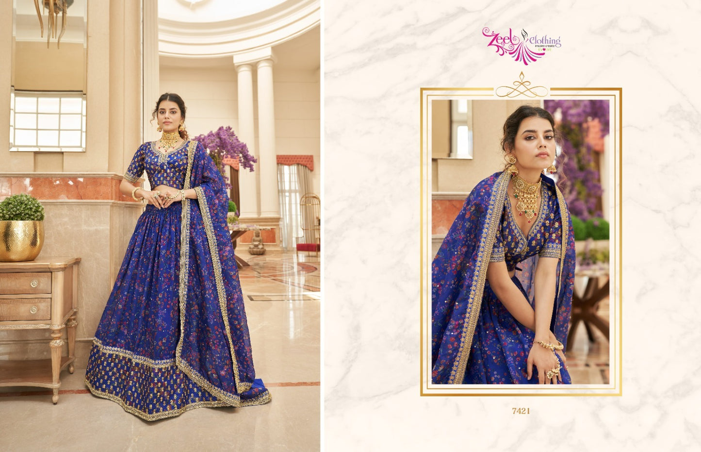 Cultural Vol 2 Zeel Silk Lehenga Choli