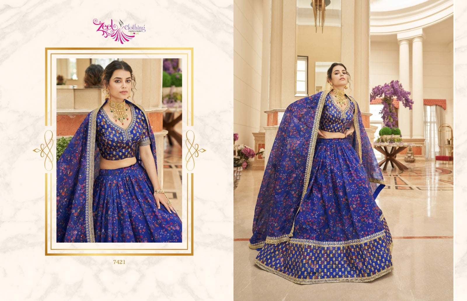 Cultural Vol 2 Zeel Silk Lehenga Choli