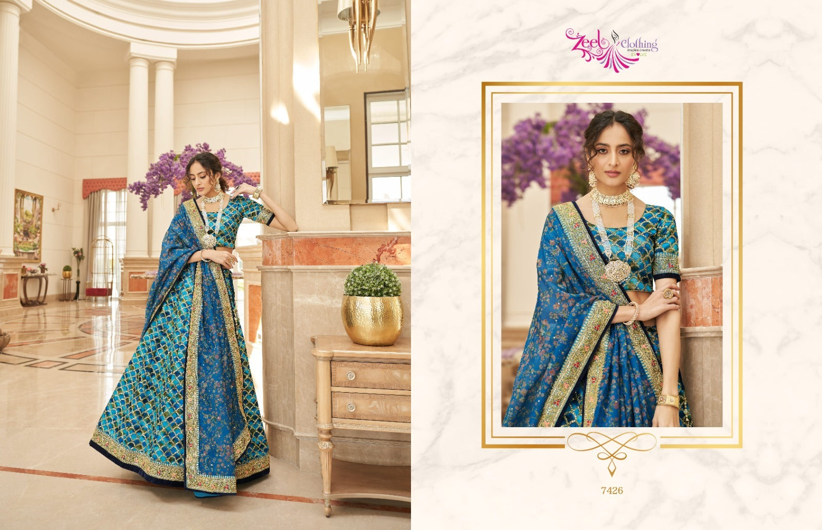 Cultural Vol 2 Zeel Silk Lehenga Choli