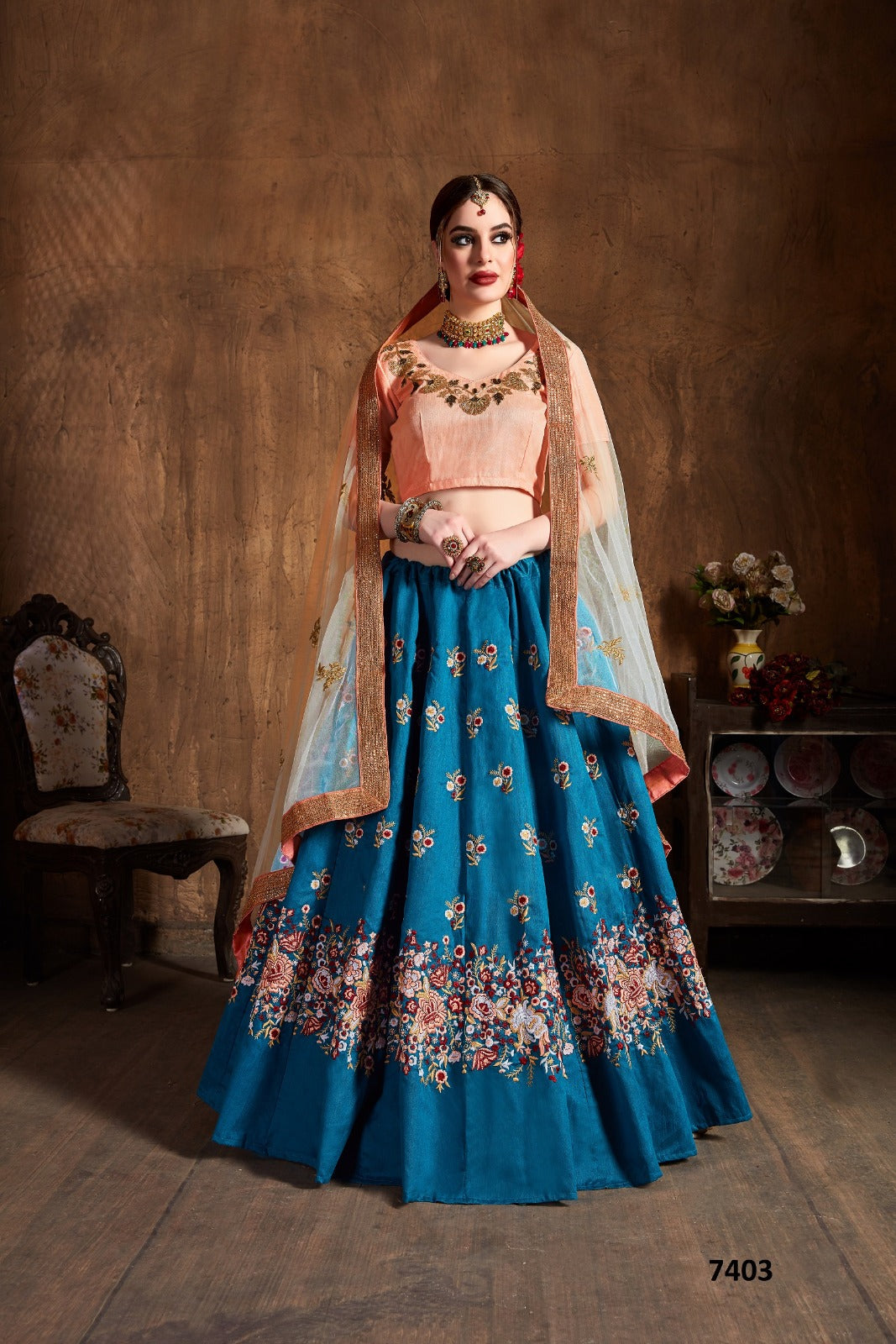 Cultural Zeel Silk Lehenga Choli