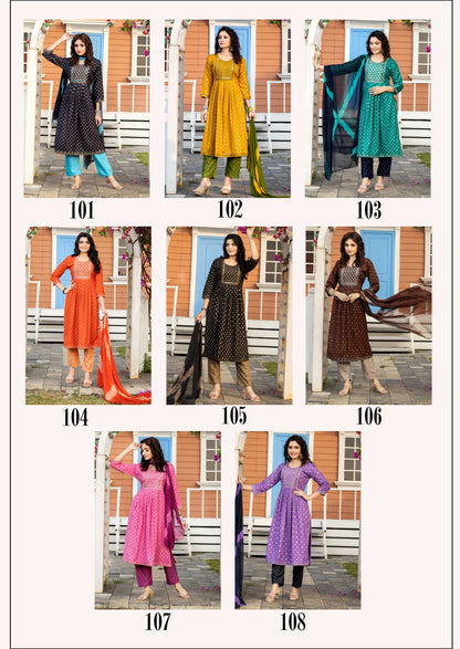 Custody Manjeera Capsule Readymade Pant Style Suits