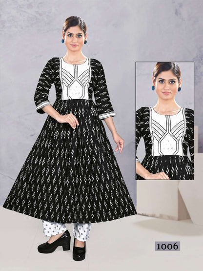 Custody Vol 3 Kavinay Rayon Anarkali Kurtis