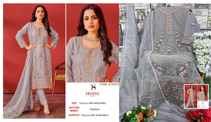 D-2022 Deepsy Organza Pakistani Salwar Suits