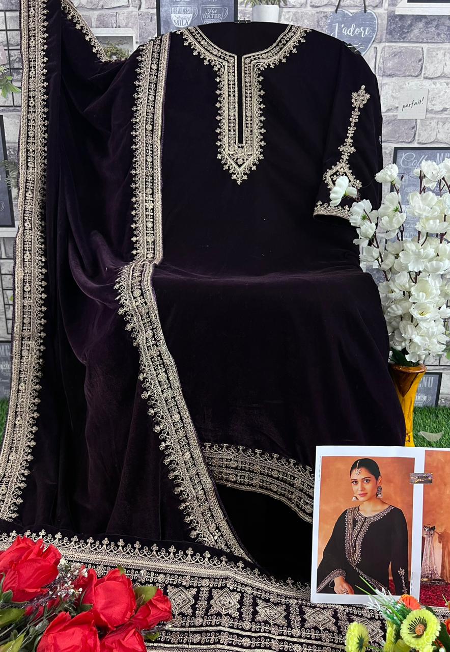 D-32214 Deepsy Velvet Suits