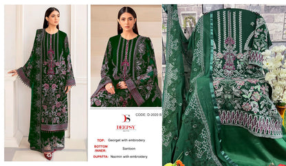D 2020 Deepsy Georgette Pakistani Salwar Suits
