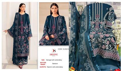 D 2020 Deepsy Georgette Pakistani Salwar Suits
