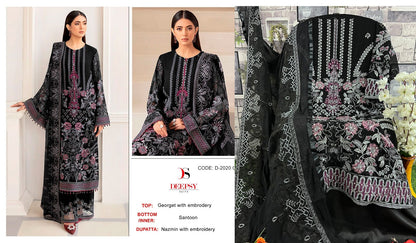 D 2020 Deepsy Georgette Pakistani Salwar Suits