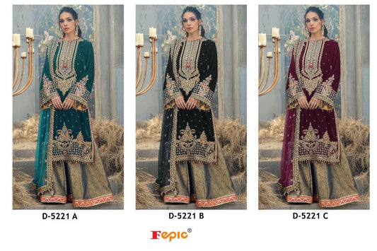 D 5221 Fepic Velvet Suits