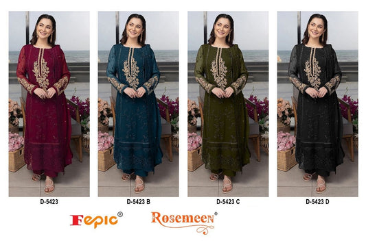 D 5423 Fepic Georgette Pakistani Salwar Suits
