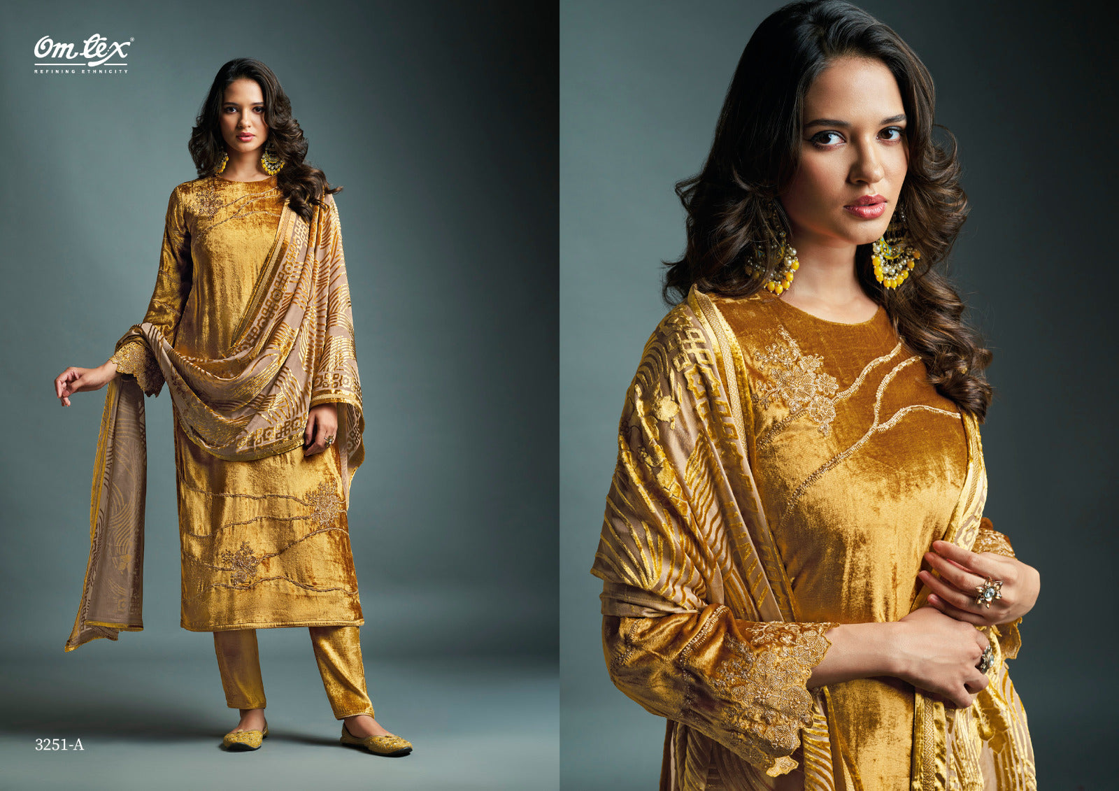 Daira Omtex Velvet Suits