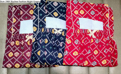 Dcm-2901 Ruchee Fashion Night Gowns