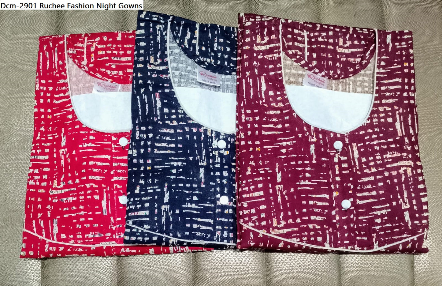 Dcm-2901 Ruchee Fashion Night Gowns