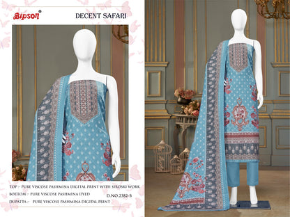 Decent Safari-2382 Bipson Prints Viscose Pashmina Suits