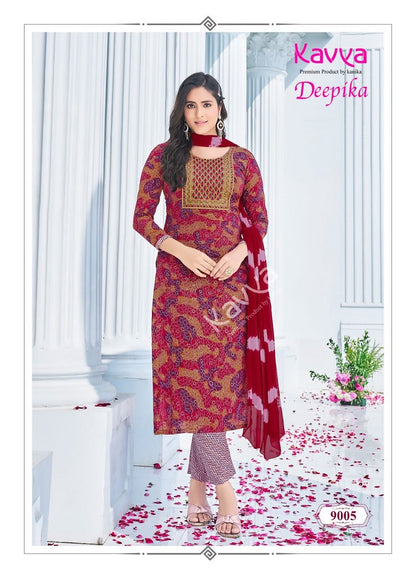 Deepika Vol 9 Kavya Rayon Readymade Pant Style Suits