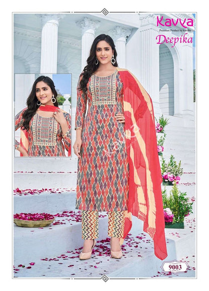 Deepika Vol 9 Kavya Rayon Readymade Pant Style Suits