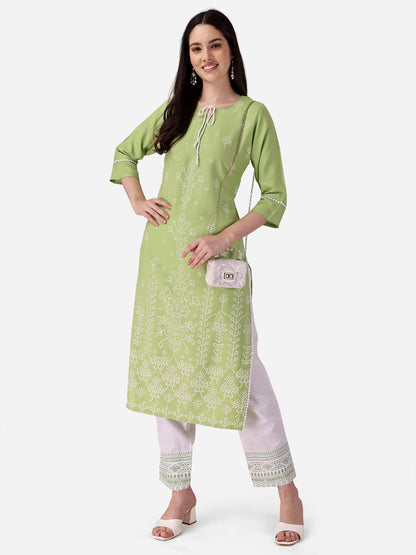Deepkalaa Vol 2 Seamore Cotton Kurti Pant Set