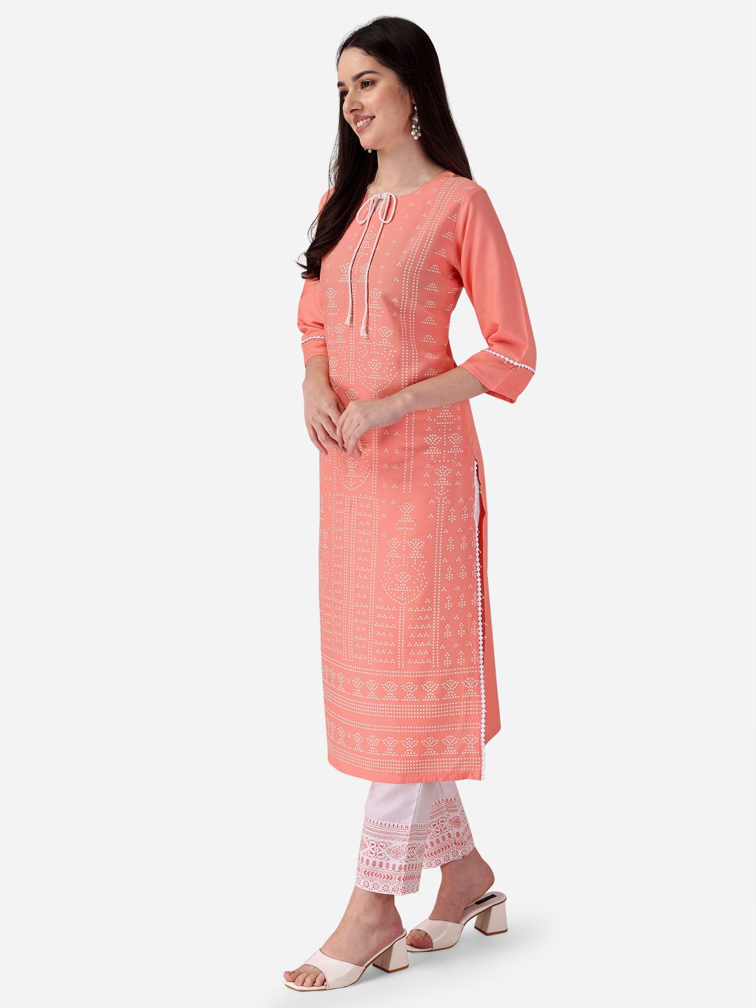 Deepkalaa Vol 2 Seamore Cotton Kurti Pant Set