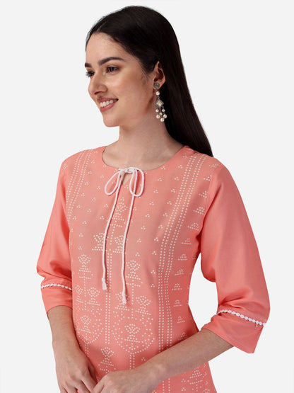 Deepkalaa Vol 2 Seamore Cotton Kurti Pant Set