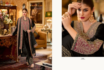 Delhi-6 Ibiza Viscose Velvet Suits