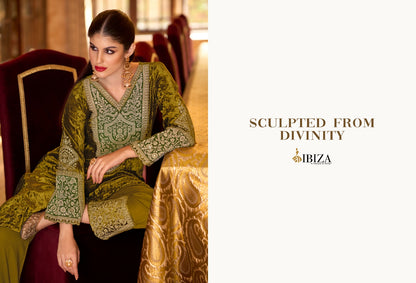 Delhi-6 Ibiza Viscose Velvet Suits