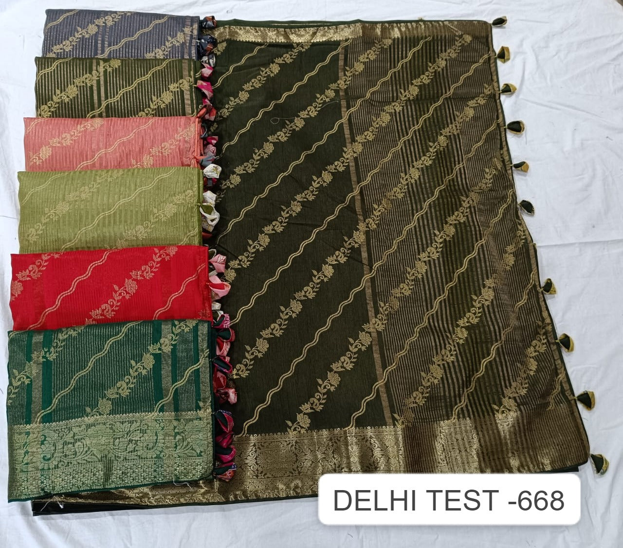 Delhi Test-668 Kalpveli Dola Sarees
