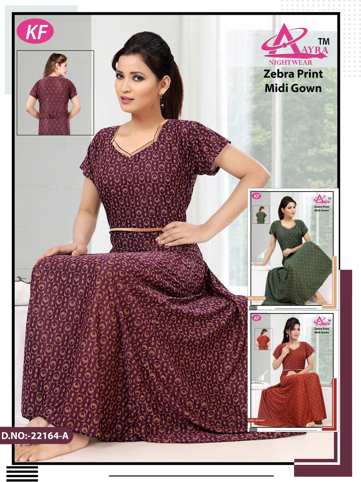 Design-10 Aayra Night Gowns