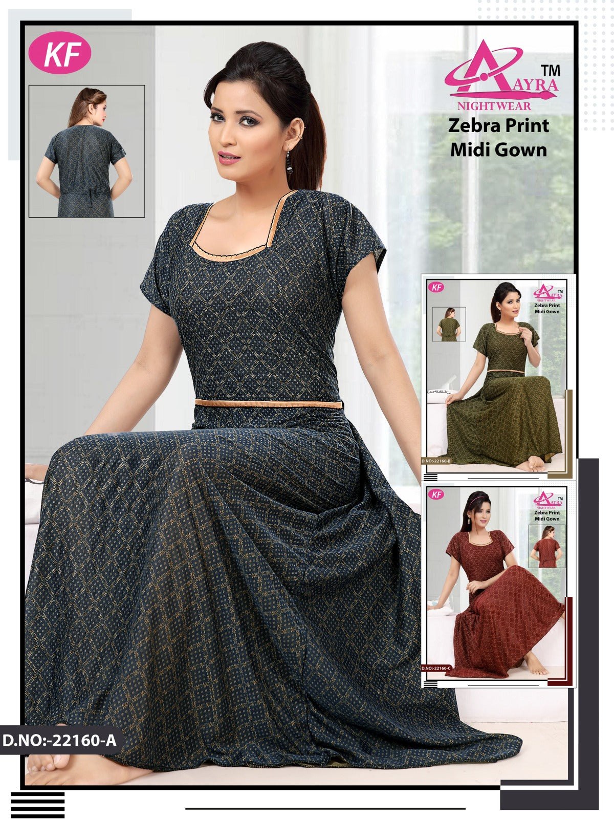 Design-10 Aayra Night Gowns